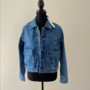 Blue Denim Jacket by Nicole Miller
